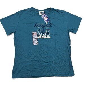 Baseball Hall of Fame T-Shirt Mens XL New Blue Short Sleeve Tee‎ Womens HOF